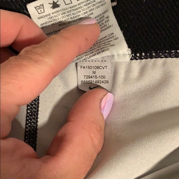 Nike pro running leggings medium - Picture 2 of 3